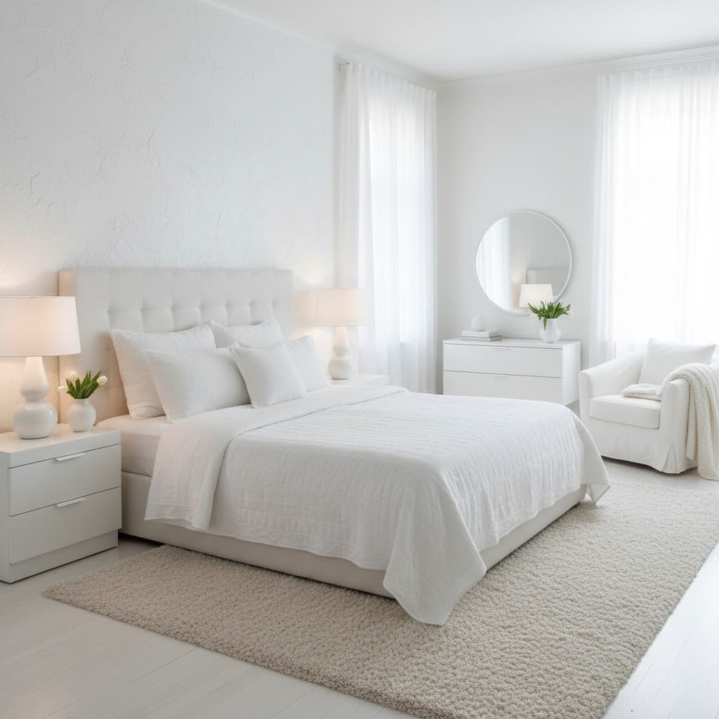 Source: a plain white bedroom